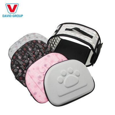 High Quality Breathable Foldable Pet Dog Car Booster Seat Travel Carrier Cage
