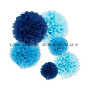 Umiss Tissue Paper POM Poms Flower Ball for Wedding Festival Party Decoration