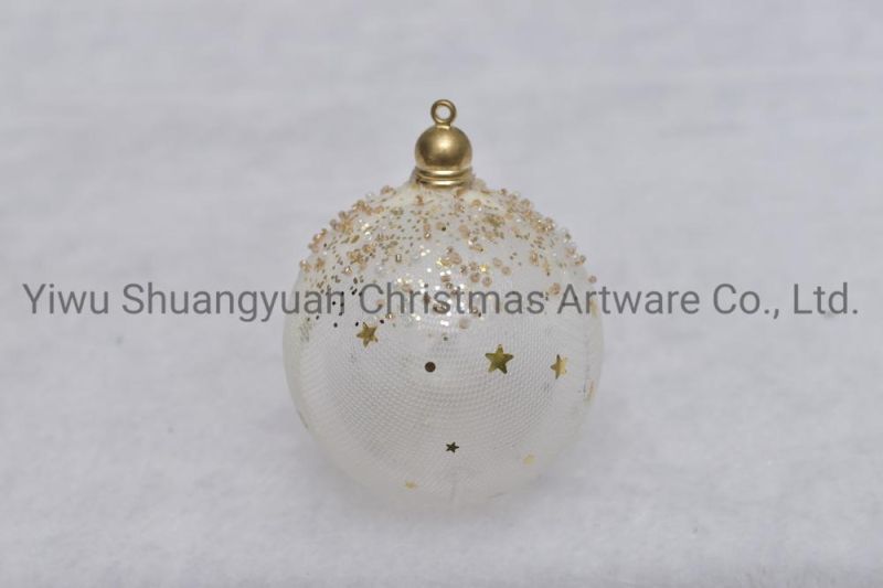 2020 New Design High Sales Christmas Ball for Holiday Wedding Party Decoration Supplies Hook Ornament Craft Gifts