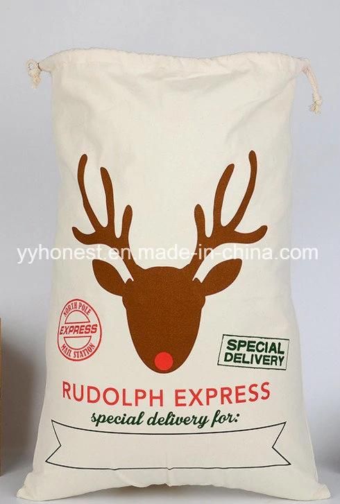 Wholesale Personalized Red Striped Christmas Sacks