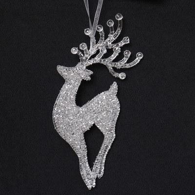 Factory Direct Sale Hot Selling Cheap Price Christmas Tree Best Hanging Ornament Acrylic Deer Ornament