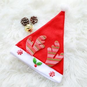 Red Xmas Hat Hot Snowflake Lace Christmas Stockings High Quality Christmas Hats for Decoration Home