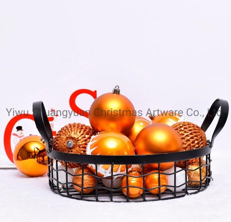 New Design Christmas Ball for Holiday Wedding Party Decoration Supplies Hook Ornament Craft Gifts