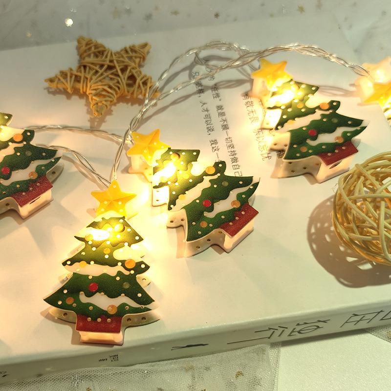 2022 Amazon Hot Sale Christmas LED Lights Santa String Home Holiday Decoration