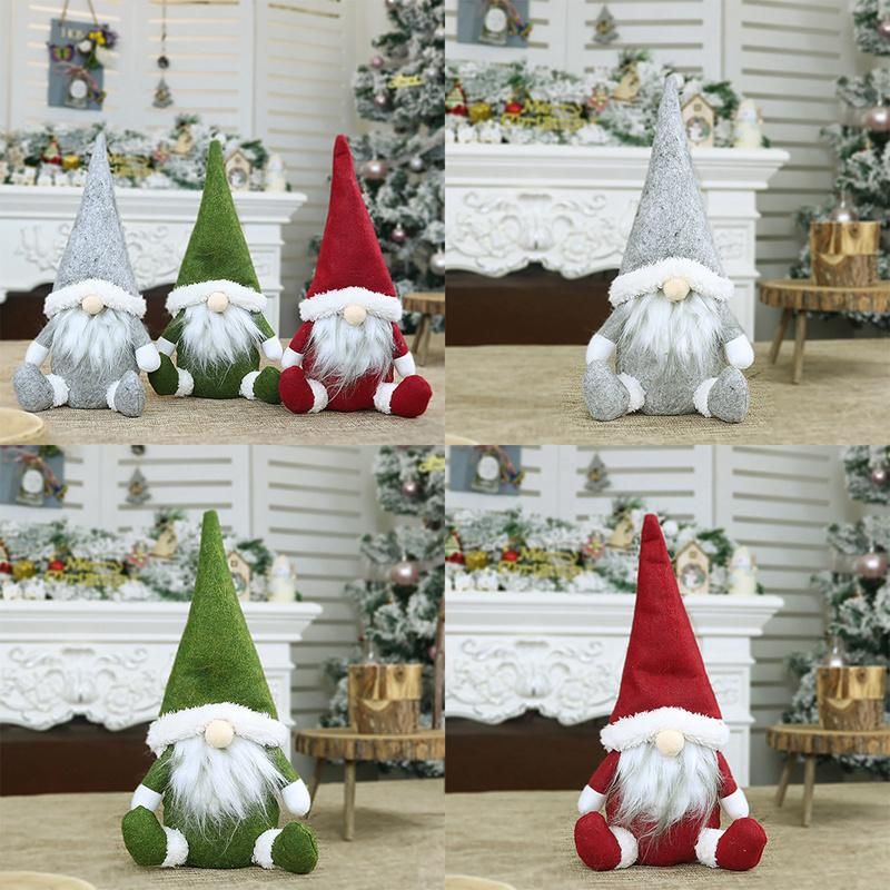 Christmas Faceless Doll Merry Christmas Decorations for Home Cristmas Ornament