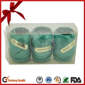 PP Embossed Solid Ribbon Egg for Party Decoration