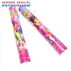 High Quality Holi Powder Pink Handheld Confetti Party Poppers