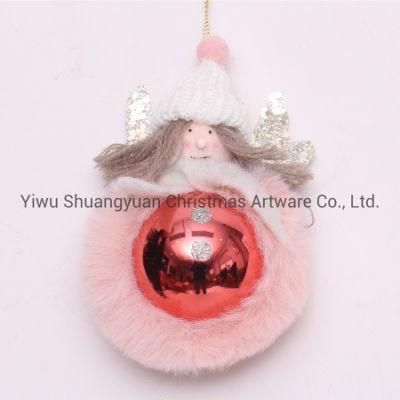Hand Painted Christmas Foam Ball Tree Hanging Ornaments