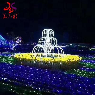 3D LED Christmas Festival Motif Lights for Holiday Decorations