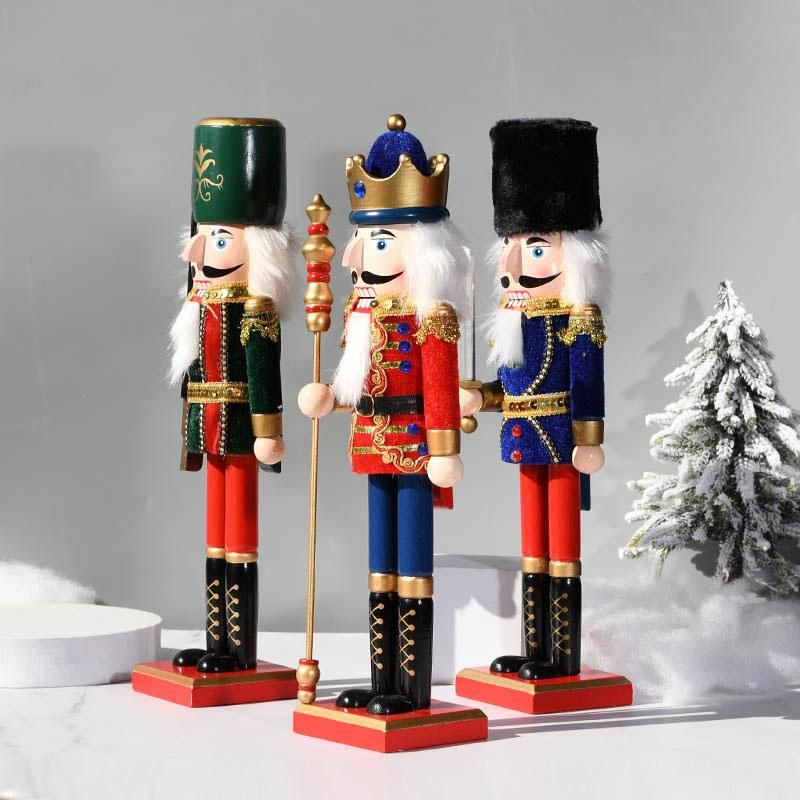 15-Inch Wooden Gingerbread Christmas Nutcracker