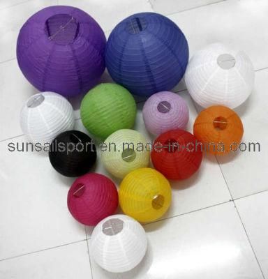 Assorted Round Paper Lantern Wedding Decoration