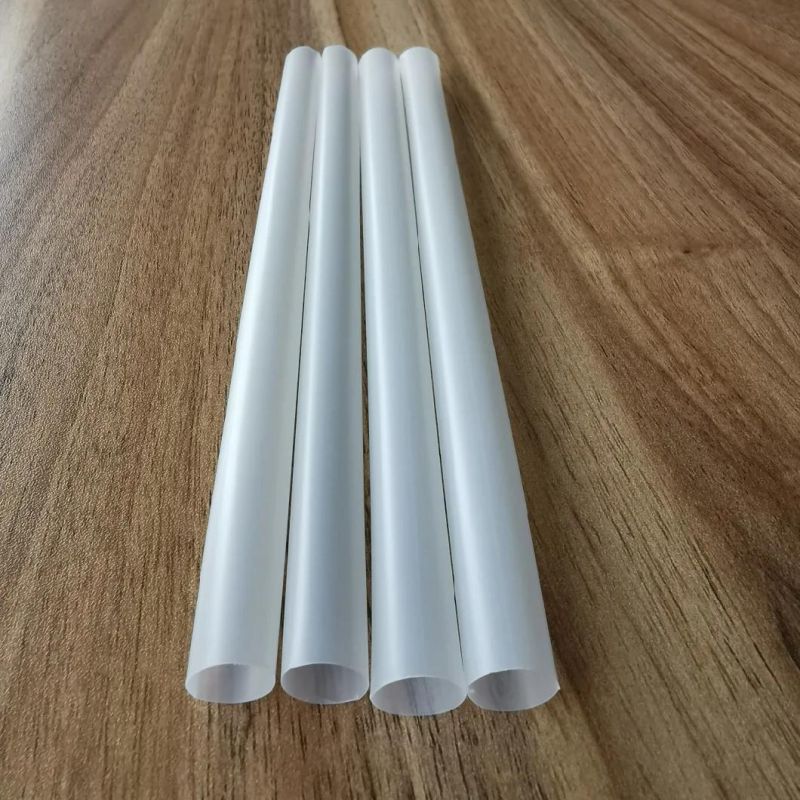 Biodegradable Plastic Jumbo Straw Compostable Clear PLA Drinking Straw