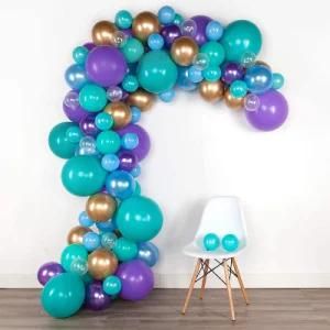 Green Purple Balloon Arch Kit Balloon Garland Wedding Baby Shower Decor
