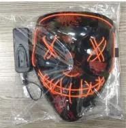 Hot Sell LED Halloween Party Luminous Facemask for Halloween