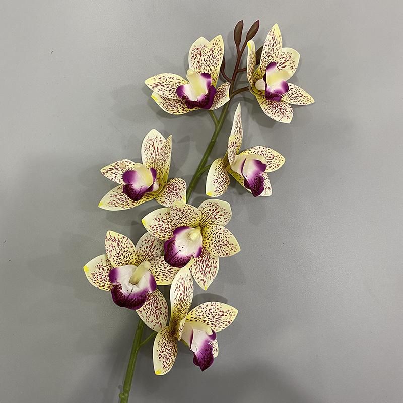Artificial Phalaenopsis Flower Wholesale Arificila 3D Print Orchid Flower