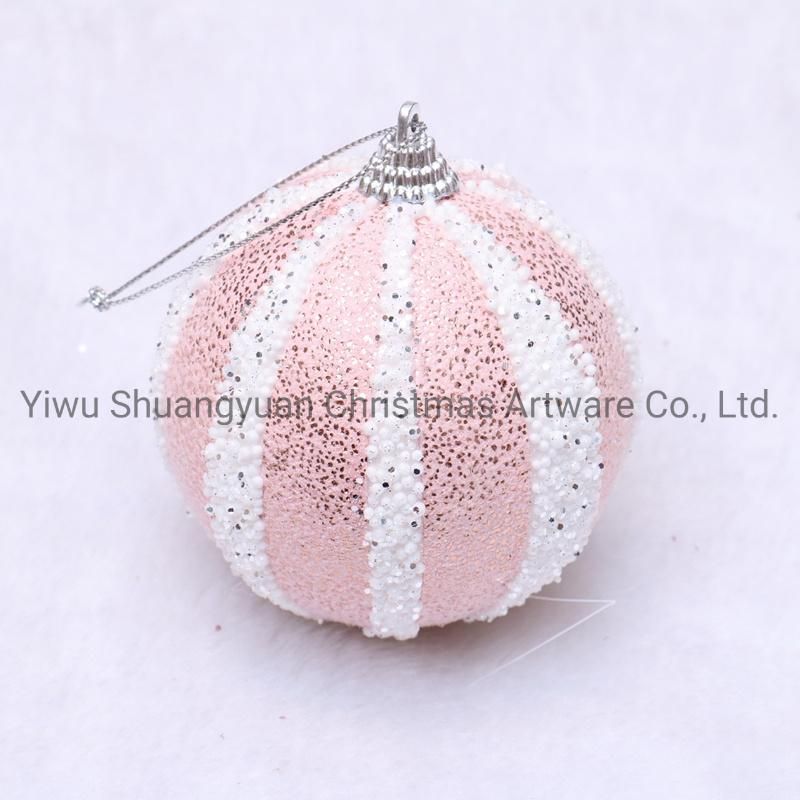 New Design High Sales Christmas Foam Flower Ball for Holiday Wedding Party Decoration Supplies Hook Ornament Craft Gifts