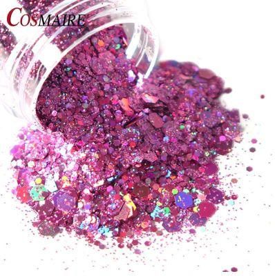 Bulk Pet Holographic Colors Chunky Mix Body Glitter