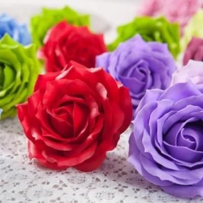 Hot Sale Artificial Peony Soap Flowers Bouquet Home Wedding Decoration Preserved Flower