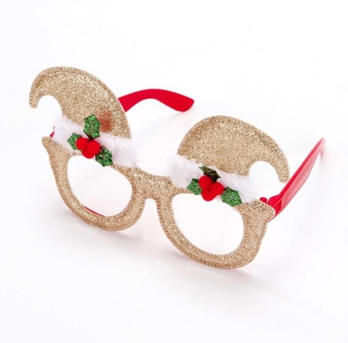 Christmas Glasses Decoration New Year Gifts Christmas Glasses