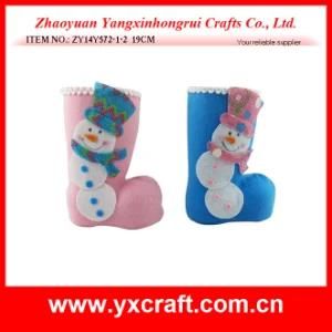 Christmas Decoration (ZY14Y572-1-2) Christmas Gift Boot Decoration Vase