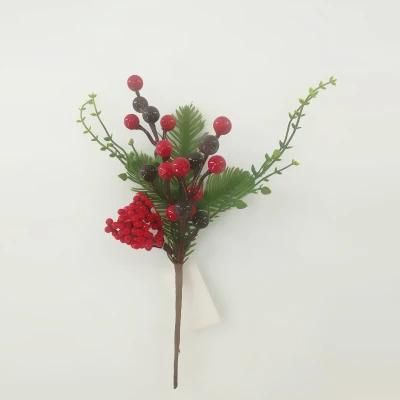 Christmas Decorating Foam Fruits Christmas Plastic Flower Berries