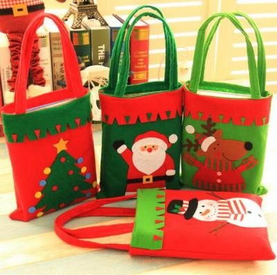 Candy Tote Gift Bag for Christmas Decorations