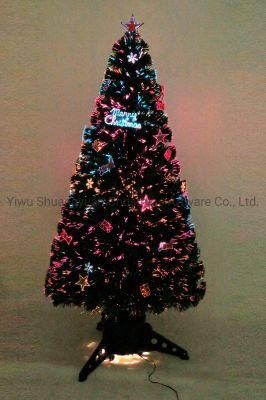 45-300cm Christmas Fiber Tree for Holiday Wedding Party Decoration Supplies Hook Ornament Craft Gifts