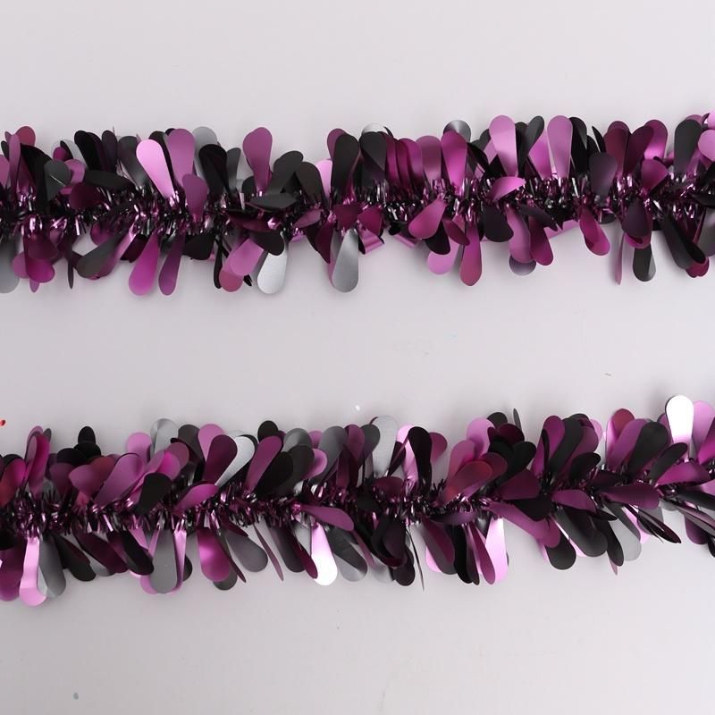 Attractive New Arrival Europe Trend High Class 2m Matt Pet Tinsel Garland