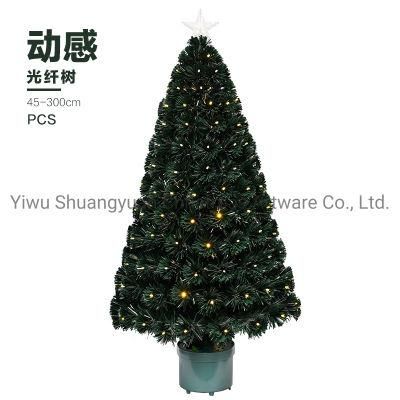 New Design High Quality 60cm Christmas Fiber Tree for Holiday Wedding Party Decoration Supplies Hook Ornament Craft Gifts