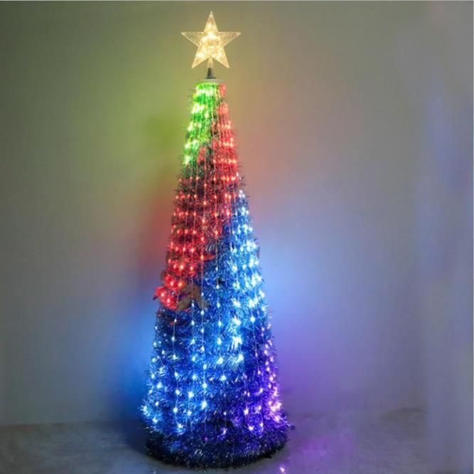 RGB Color Changing Christmas Tree with Remote Control