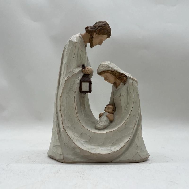 Wholesale Nativity Figurine Holy Family Statue Christmas Home Decoration