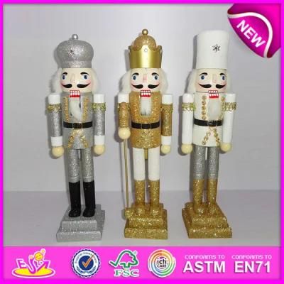 Hot New Product for 2015 Wooden Crafts Nutcracker, Newest Nutcracker Costumes, Christmas Solider Wooden Nutcracker W02A014