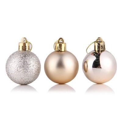 Cheap Price High Quality OEM Christmas Decorations Shine Glitter Ball Xmas Baubles for Christmas Decorates