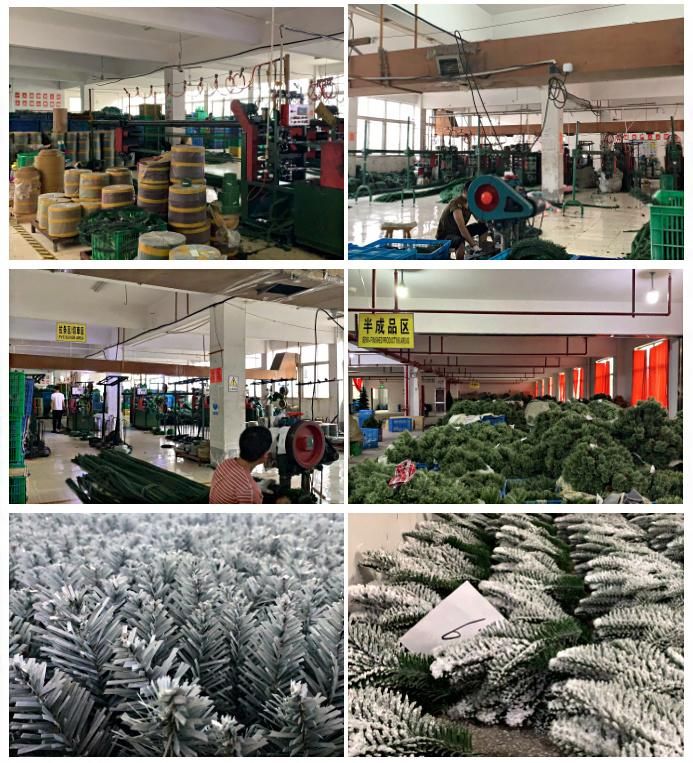Luxury 210cm Dense Green Artificial Christmas Decorative Tree
