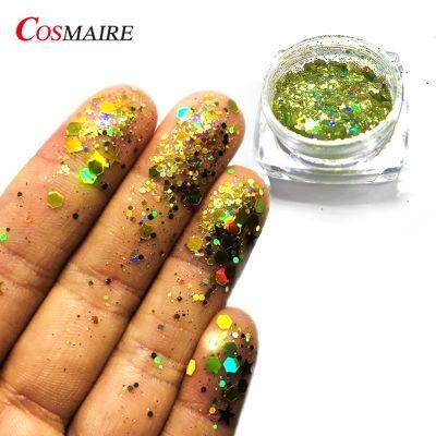 Cosmiare Laser Chunky Mix Glitter for Nails Tumbler Body Art