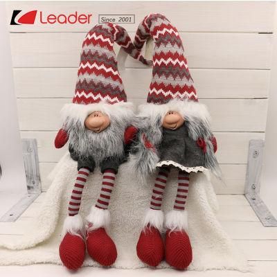 Handmade Swedish Christmas Fabric Figurines for Home and Table Decoration