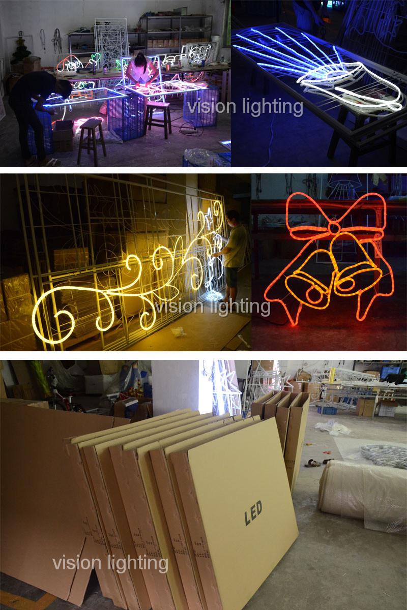 Customize Arch Motif Lights for Christmas Outdoor Street Decoration