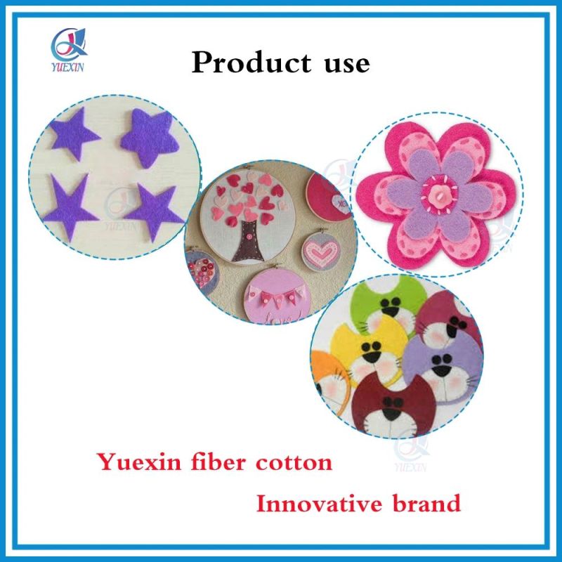 Lowest Price High Quality Polyester Colorful Felt Roll Pieces