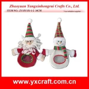 Christmas Decoration (ZY15Y151-1-2) Christmas Plastic Bag