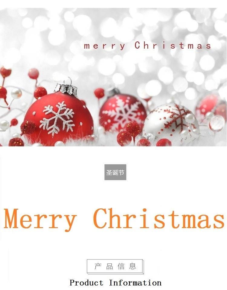 Christmas Decoration Display Logo Customized Merry Christmas for Shopping Mall