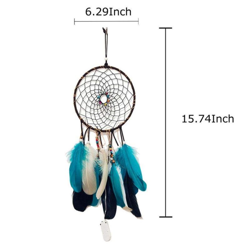 LED Glowing Dream Catcher Fashion Jewelry Wall Decoration