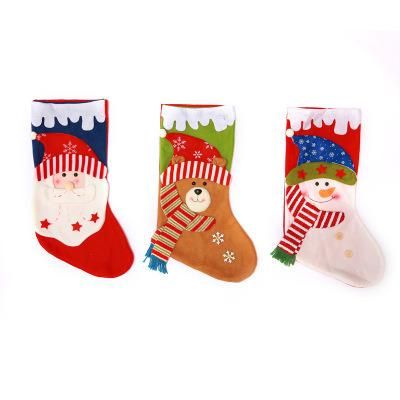 Cheap Vintage Christmas Ornament Socks Christmas Gift Christmas Decoration Christmas Socks