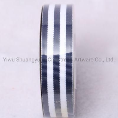 2.5cm Grosgrain Satin Ribbons for Wedding Christmas Party Decorations DIY Bow Craft Ribbons