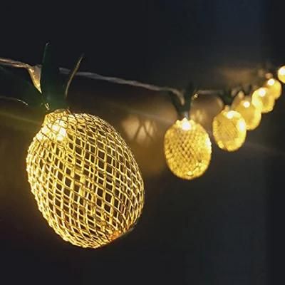 LED Pineapple String Lights Fairy Lamp for Party Decoration