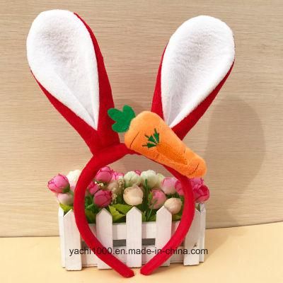 Wholesale Easter Gift Plush Bunny Headband