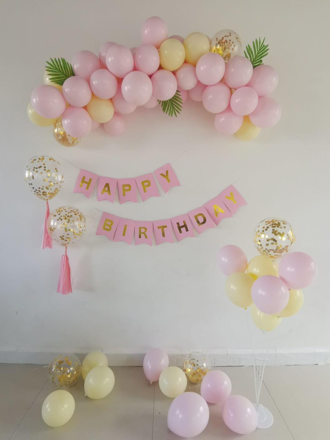 Romantic Numerical Balloons Birthday Foil Balloons Advertising Balloon