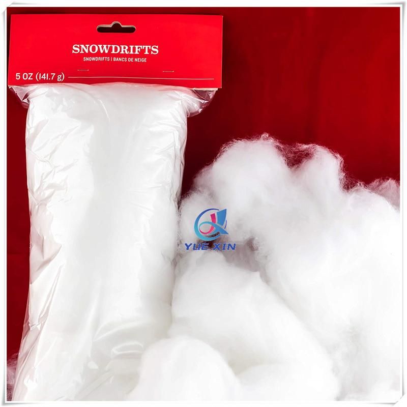 Super Realistic Fake Indoor Snow Blanket Cotton-Like Fluffy Snow