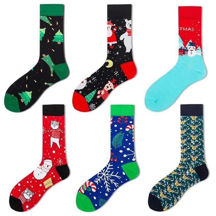 Custom Designed Christmas Socks Gift Socks Popular Christmas Socks