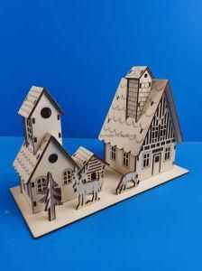 Natural Plywood Handicrafts Wooden Crafts Luxury House