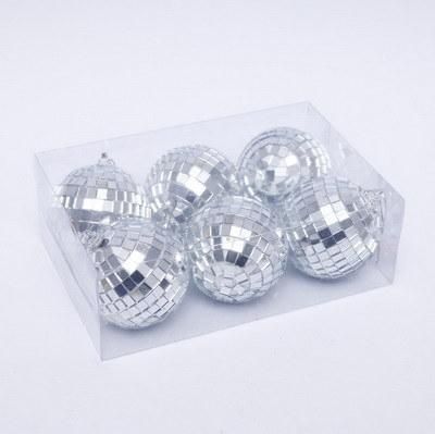 Yiwu Factory Assorted Size 3cm/5cm /6cm Silvery Foam Mirror Disco Ball for Home Deco